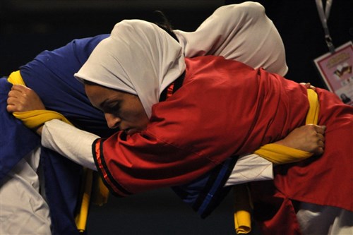 Iran Hosts Women's Belt Wrestling Team Trials